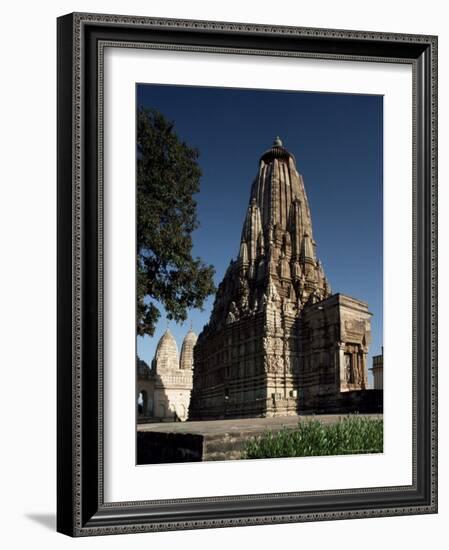 Parsvanatha Temple, East Group, Khajuraho, Unesco World Heritage Site, Madhya Pradesh State, India-Adam Woolfitt-Framed Photographic Print
