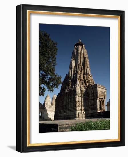 Parsvanatha Temple, East Group, Khajuraho, Unesco World Heritage Site, Madhya Pradesh State, India-Adam Woolfitt-Framed Photographic Print