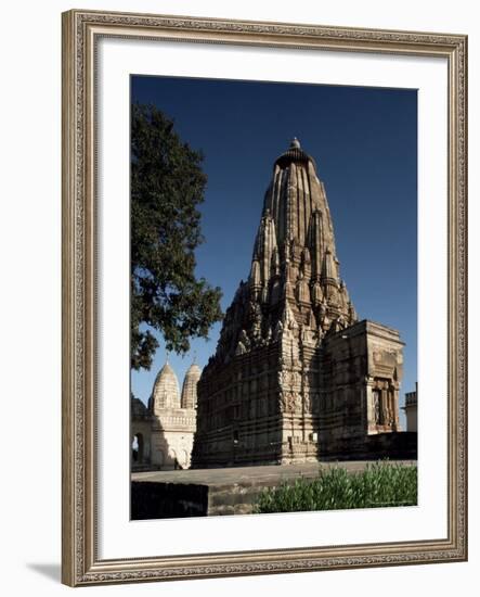 Parsvanatha Temple, East Group, Khajuraho, Unesco World Heritage Site, Madhya Pradesh State, India-Adam Woolfitt-Framed Photographic Print