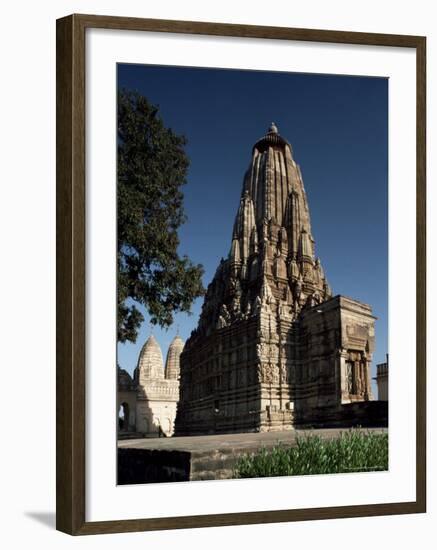 Parsvanatha Temple, East Group, Khajuraho, Unesco World Heritage Site, Madhya Pradesh State, India-Adam Woolfitt-Framed Photographic Print