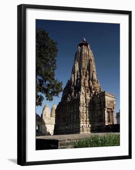 Parsvanatha Temple, East Group, Khajuraho, Unesco World Heritage Site, Madhya Pradesh State, India-Adam Woolfitt-Framed Photographic Print