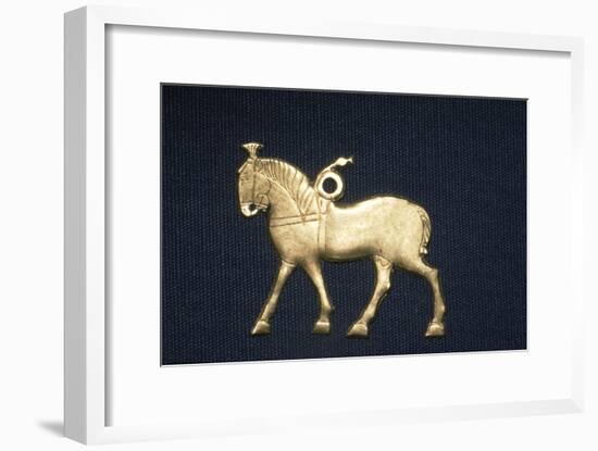 Part of a chariot model, Oxus Treasure, c5th century BC-Unknown-Framed Giclee Print
