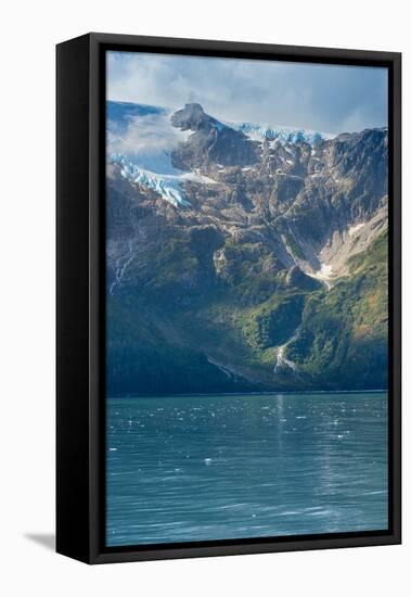 Part of Holgate Glacier, Aialik Bay, Kenai Fjords National Park, Kenai Peninsula Borough-Jan Miracky-Framed Premier Image Canvas