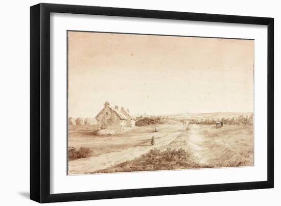 Part of Roman Wall-Charles Richardson-Framed Giclee Print