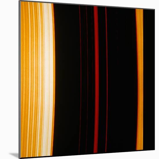 Part of Saturn's Ring System-null-Mounted Premium Photographic Print