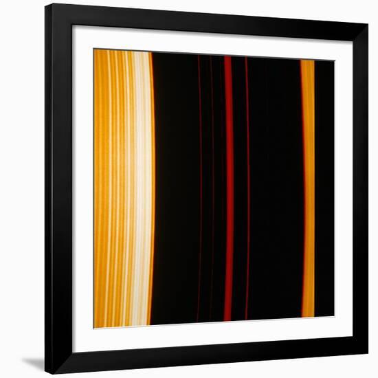 Part of Saturn's Ring System--Framed Photographic Print