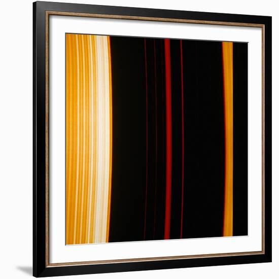 Part of Saturn's Ring System-null-Framed Photographic Print