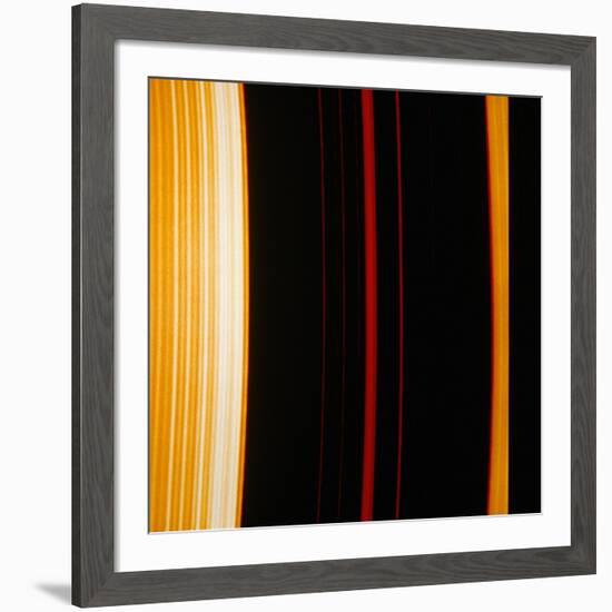 Part of Saturn's Ring System-null-Framed Photographic Print