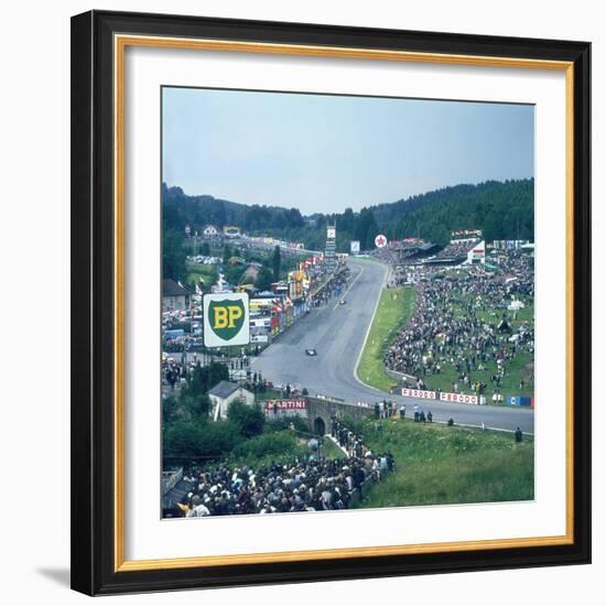 Part of Spa-Francorchamps Race Track, Belgian Grand Prix, Belgium, 1963-null-Framed Photographic Print