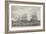 Part of the Baltic Fleet Off Cronstadt-John Wilson Carmichael-Framed Giclee Print