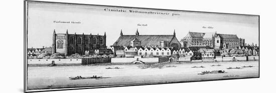 Part of the City of Westminster, 1647-Wenceslaus Hollar-Mounted Giclee Print