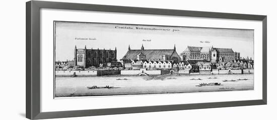 Part of the City of Westminster, 1647-Wenceslaus Hollar-Framed Giclee Print