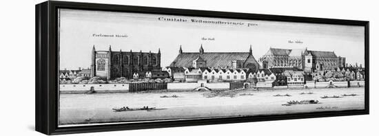 Part of the City of Westminster, 1647-Wenceslaus Hollar-Framed Premier Image Canvas
