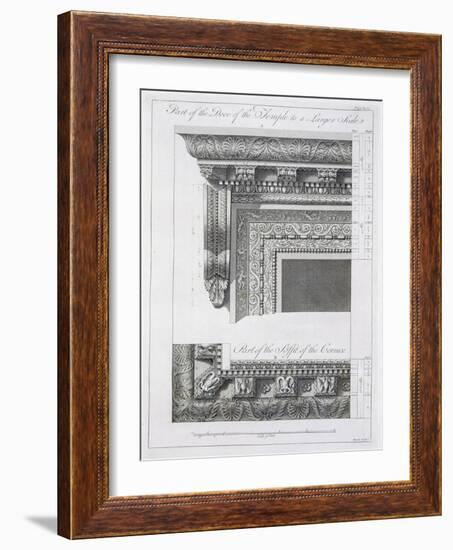 Part of the Door of the Temple-Robert Adam-Framed Giclee Print