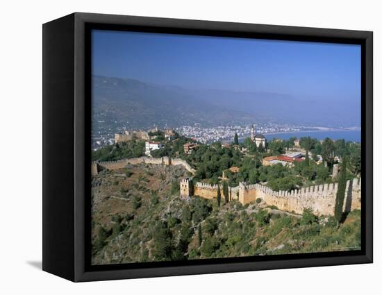 Part of the Encircling Wall, 8Km Long, Alanya, Anatolia, Turkey-Adam Woolfitt-Framed Premier Image Canvas