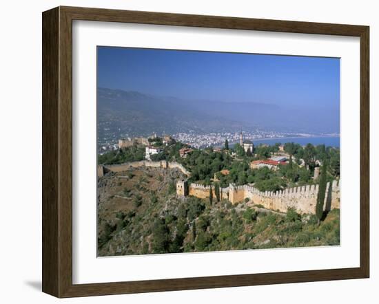 Part of the Encircling Wall, 8Km Long, Alanya, Anatolia, Turkey-Adam Woolfitt-Framed Photographic Print