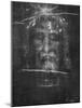 Part of the First Photograph of the Shroud Showing the Face-null-Mounted Photographic Print