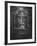 Part of the First Photograph of the Shroud Showing the Face-null-Framed Photographic Print