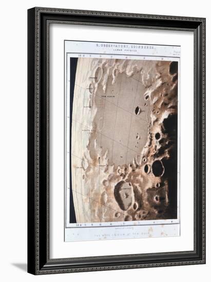 Part of the Lunar Surface, 1857-null-Framed Giclee Print