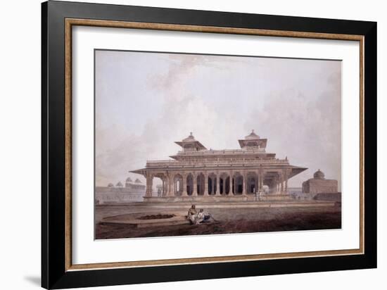 Part of the Palace Within the Fort of Allahabad-Thomas & William Daniell-Framed Giclee Print