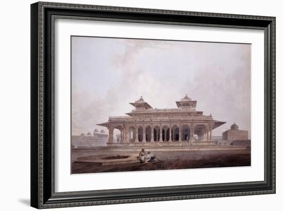 Part of the Palace Within the Fort of Allahabad-Thomas & William Daniell-Framed Giclee Print