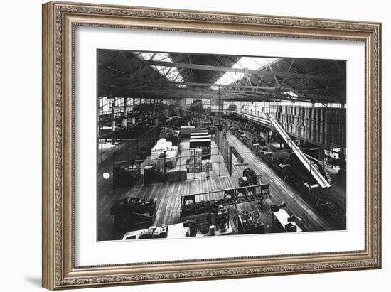 Part of the Production Line at Ford's Highland Park Factory, Detroit, Michigan, USA, C1914-null-Framed Giclee Print