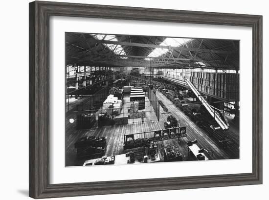 Part of the Production Line at Ford's Highland Park Factory, Detroit, Michigan, USA, C1914-null-Framed Giclee Print