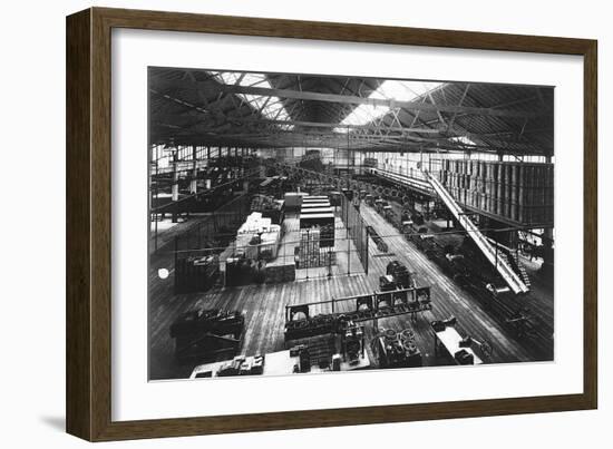 Part of the Production Line at Ford's Highland Park Factory, Detroit, Michigan, USA, C1914-null-Framed Giclee Print