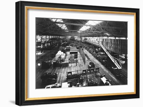 Part of the Production Line at Ford's Highland Park Factory, Detroit, Michigan, USA, C1914-null-Framed Giclee Print