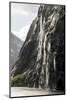 Part of the Seven Sisters waterfall, Geiranger Fjord, More og Romsdal-Tony Waltham-Mounted Photographic Print