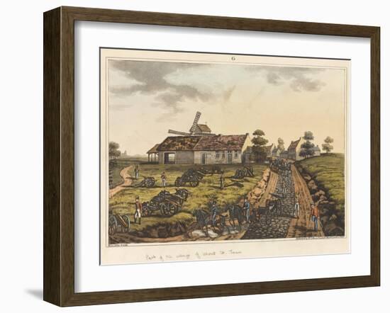 Part of the Village of Mont St Jean-James Rouse-Framed Premium Giclee Print