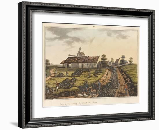 Part of the Village of Mont St Jean-James Rouse-Framed Premium Giclee Print