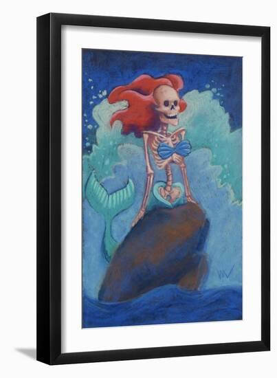 Part of Your (Skelly) World-Marie Marfia Fine Art-Framed Giclee Print