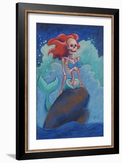 Part of Your (Skelly) World-Marie Marfia Fine Art-Framed Giclee Print