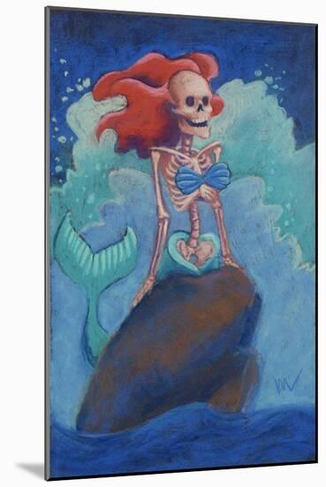 Part of Your (Skelly) World-Marie Marfia Fine Art-Mounted Giclee Print