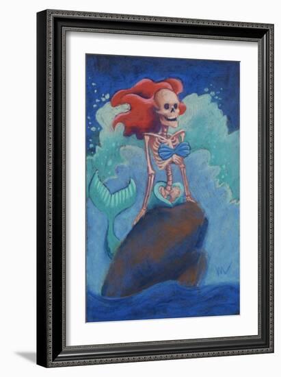 Part of Your (Skelly) World-Marie Marfia Fine Art-Framed Giclee Print