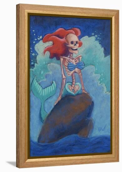 Part of Your (Skelly) World-Marie Marfia Fine Art-Framed Premier Image Canvas