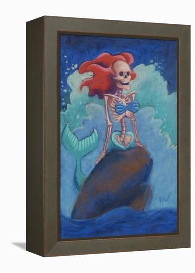 Part of Your (Skelly) World-Marie Marfia Fine Art-Framed Premier Image Canvas