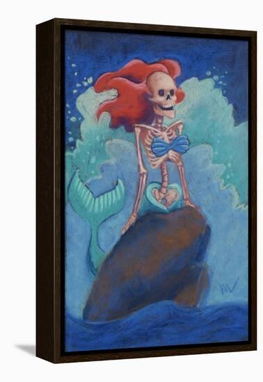 Part of Your (Skelly) World-Marie Marfia Fine Art-Framed Premier Image Canvas