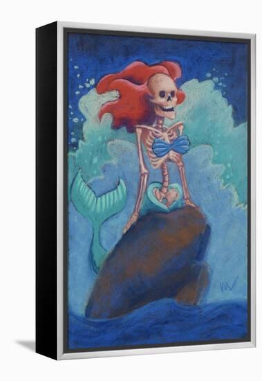 Part of Your (Skelly) World-Marie Marfia Fine Art-Framed Premier Image Canvas