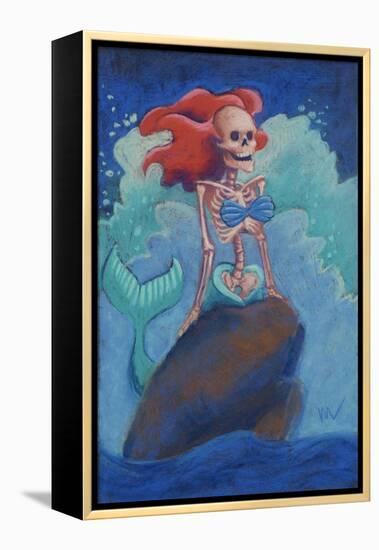 Part of Your (Skelly) World-Marie Marfia Fine Art-Framed Premier Image Canvas