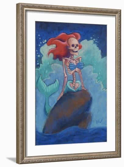 Part of Your (Skelly) World-Marie Marfia Fine Art-Framed Giclee Print