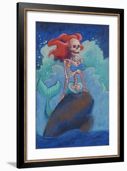 Part of Your (Skelly) World-Marie Marfia Fine Art-Framed Giclee Print