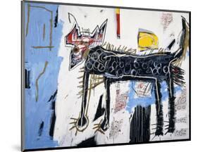 Part Wolf-Jean-Michel Basquiat-Mounted Giclee Print