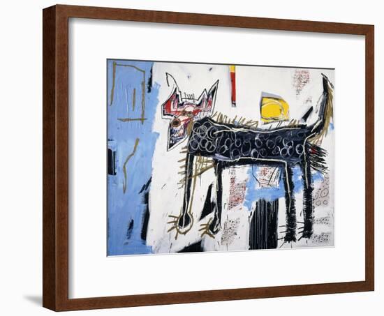 Part Wolf-Jean-Michel Basquiat-Framed Premium Giclee Print