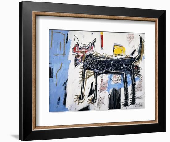 Part Wolf-Jean-Michel Basquiat-Framed Premium Giclee Print