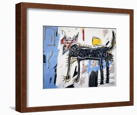 Part Wolf-Jean-Michel Basquiat-Framed Premium Giclee Print