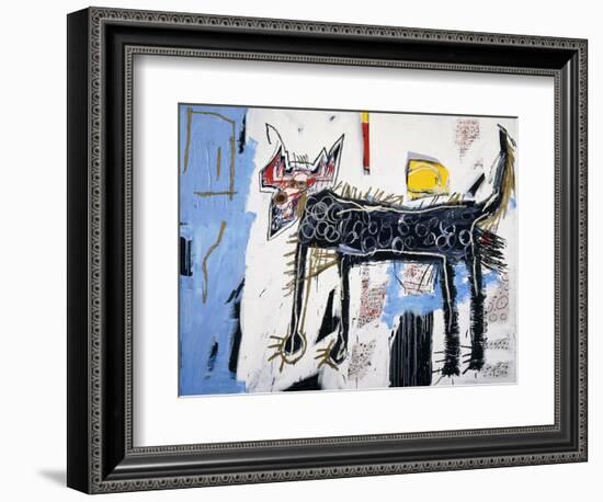 Part Wolf-Jean-Michel Basquiat-Framed Premium Giclee Print