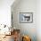 Part Wolf-Jean-Michel Basquiat-Framed Giclee Print displayed on a wall