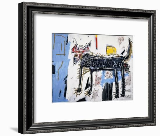 Part Wolf-Jean-Michel Basquiat-Framed Giclee Print